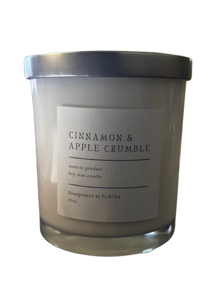 Cinnamon and Apple Crumble Candle