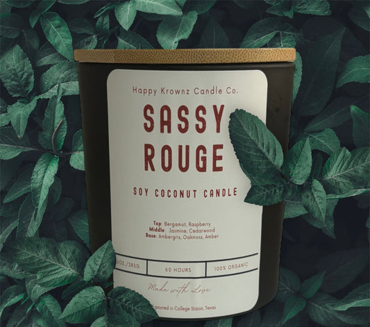 Sassy Rouge Candle 10oz.