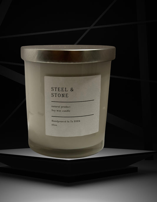 Steel and Stone Candle 10oz