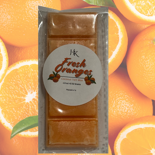 Fresh Oranges Wax Snap Bars